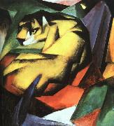 Franz Marc Tiger oil painting artist